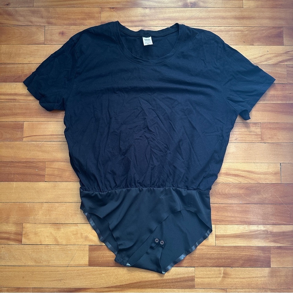 Smash&Teas Black T Bodysuit